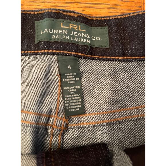 LRL LAUREN RALPH LAUREN DENIM SKIRT SIZE 4 - Picture 3 of 6
